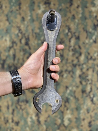 3d Printed Gunner’s Ratchet Used By Defence In The Service Of The M242 Australian Light Armoured Vehicle Machine Gun