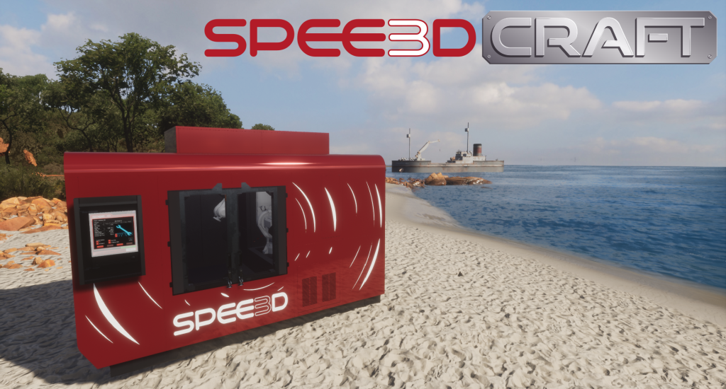 SPEE3DCraft Homescreen
